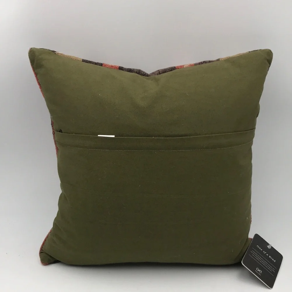 Loloi One Of A Kind Turkish Kilim Rug Pillow Cushion Cover